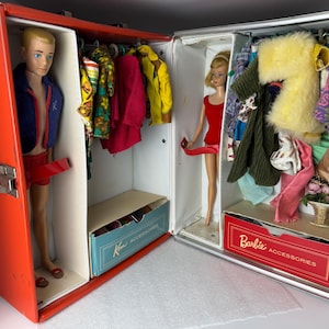 Red Barbie Case Vintage - Etsy