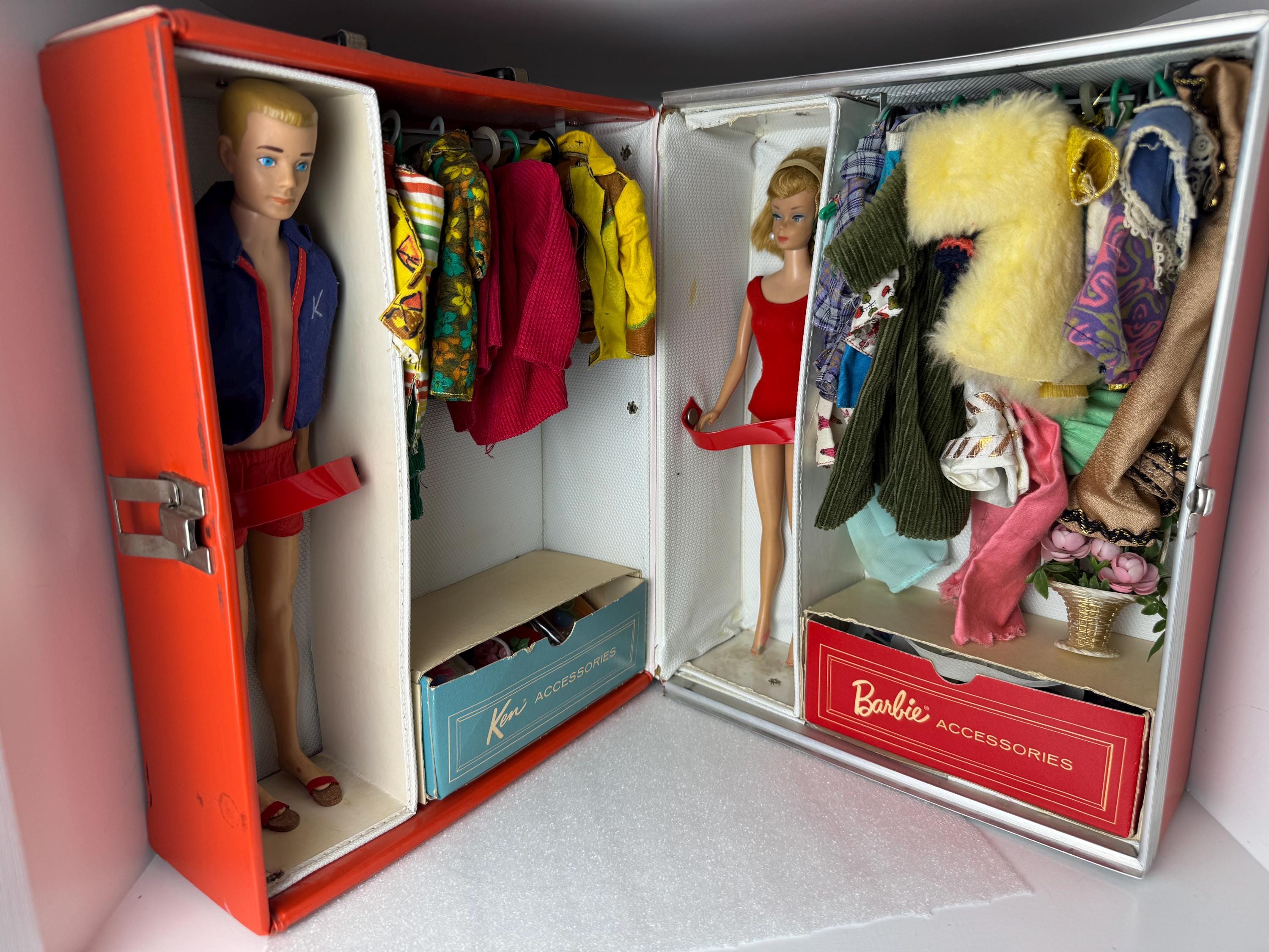 Red Barbie Case Vintage - Etsy