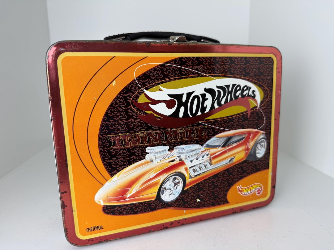 Vintage 1998 Hotwheels Lunchbox 
