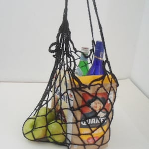 Häkelanleitung für einen Beutel, Netzbeutel, Marktbeutel, Netzbeutel