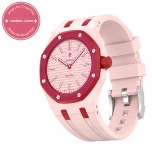 Watch Strap for AP x Swatch Royal Pop Bracelet Armband Otto Rosso
