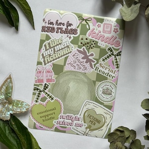 Inserto per e-reader Matcha Girlie, Romance al Matcha Verde, regalo per gli amanti dei libri