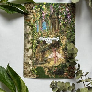Insertion pour Kindle, Kobo ou Tolino Fantasy Land – Stickers verts et dorés pour liseuses, accessoire livresque