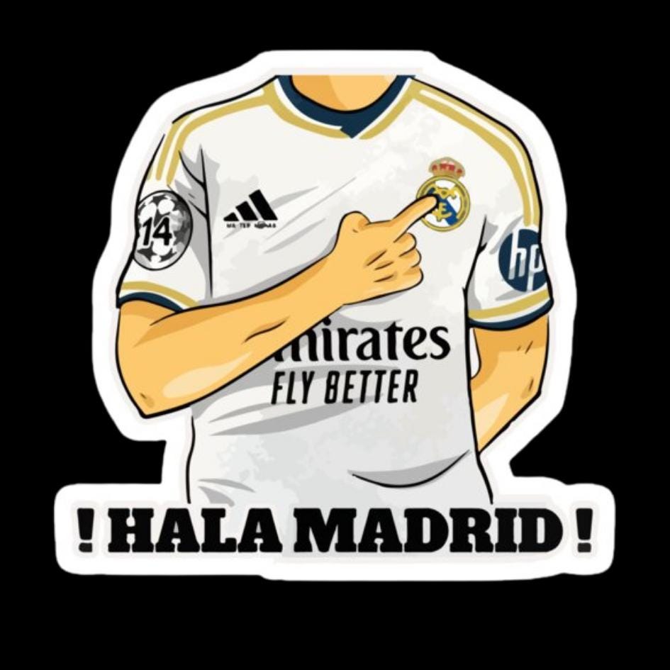 REAL MADRID CF - Botella Cantimplora de Agua, Capacidad de 500 ml, con