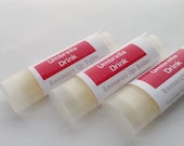 Beeswax Lip Balm - Umbrella Drink - Fruity Tropical Lip Balm Shea Butter oval tube