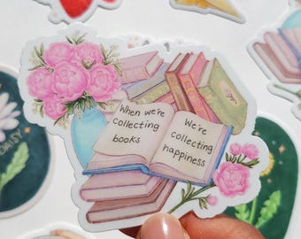 Collecting Books Sticker