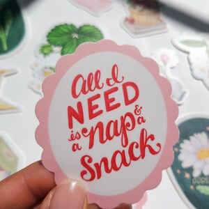 Nap & Snack Sticker