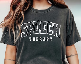 Speech Therapy Dtf Transfer, Heat Press Print, Ready To Press, Iron On