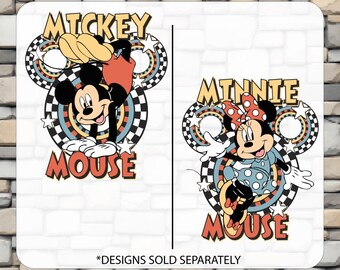Vintage Disney Dtf Transfers, Retro Disney Ready To Press, Mickey and Friends Shirt Transfer