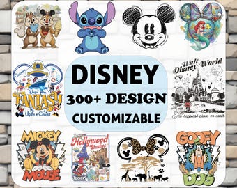 Disney Dtf, Heat Transfer, Ready To Press, Iron On Transfers, T Shirt Printing, Decals