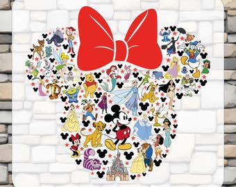 Disney Dtf, Ready To Press, T Shirt Printing, Iron On, Heat Transfer, Mickey - Minnie