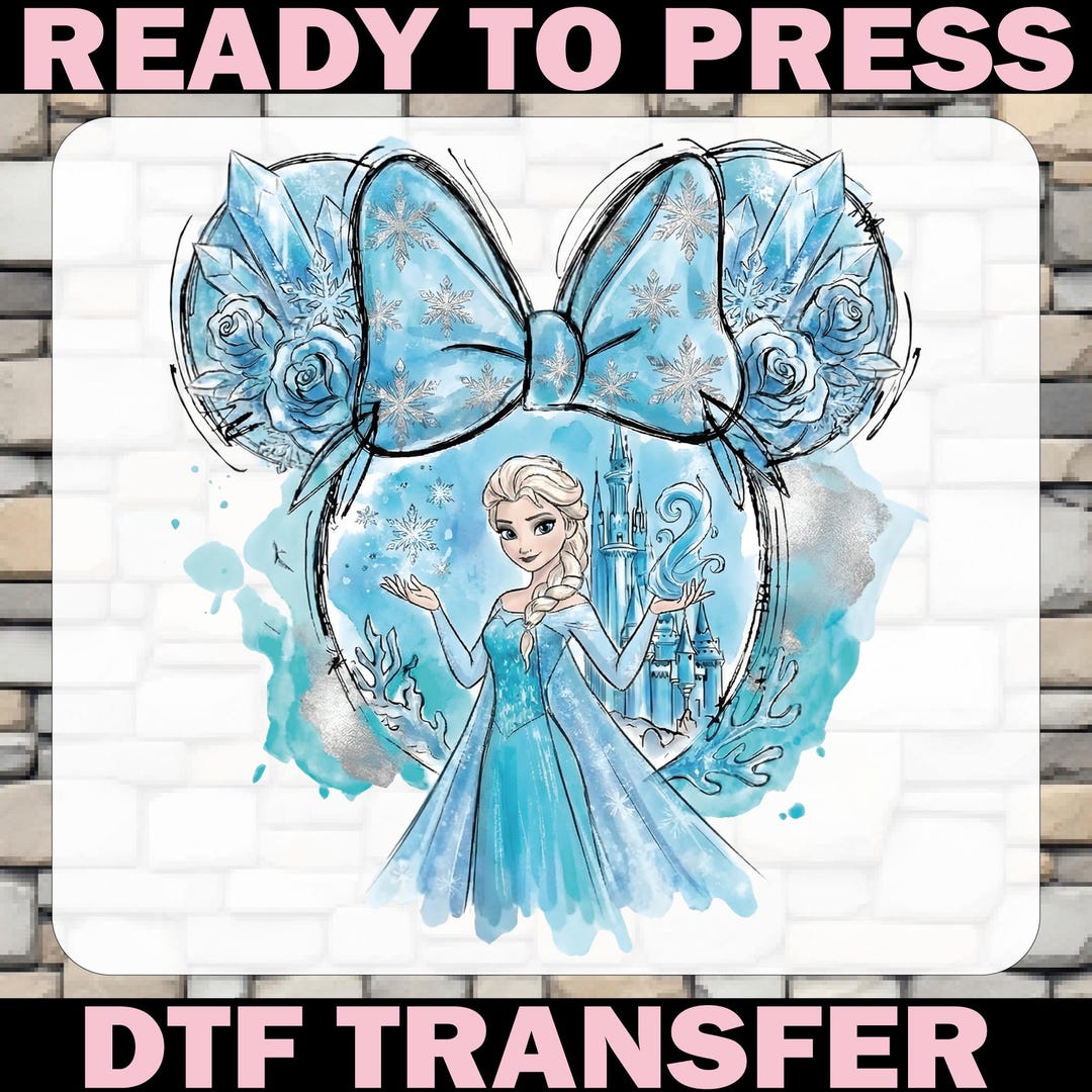 Iron Elsa Deviantart Frozen Dtf Transfer, Disney Princess Elsa Iron On, Shirt Printing ...