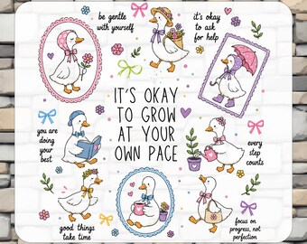 Positive Quote Dtf Transfer, Silly Goose Shirt Printing, Motivational Iron On