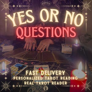 Same Hour Yes or No Tarot Reading, One Question Yes Or No Reading Same Hour, Psychic Readings, Tarot Yes Or No Answer Prediction, Medium