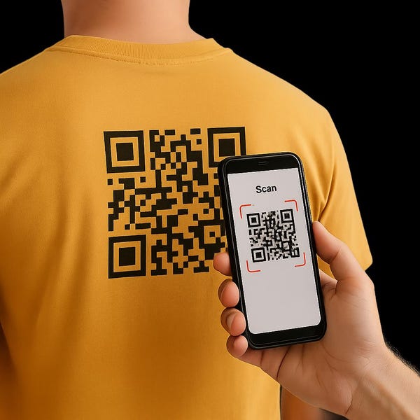 Middle Finger Qr Code Etsy