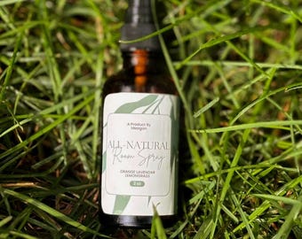 Orange Lavender Lemongrass All-Natural Room Spray