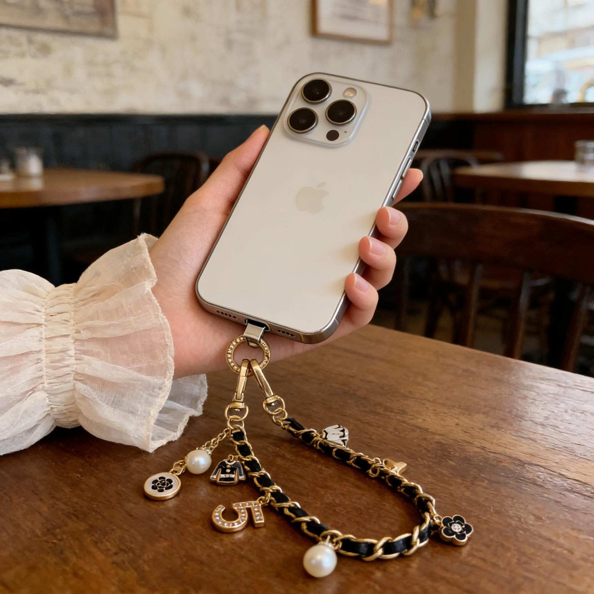 Chanel Phone Strap - Etsy