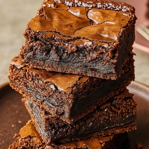 Fudgy Cocoa Brownies Recipe: Instant PDF Download, Family Recipe Book