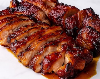 Honey-Glazed Char Siu Chicken: The Ultimate Sticky-Sweet Delight (Instant PDF Download)