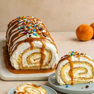 Caramel Drizzle Cake Recipe: Easy Family Recipe (PDF Download)