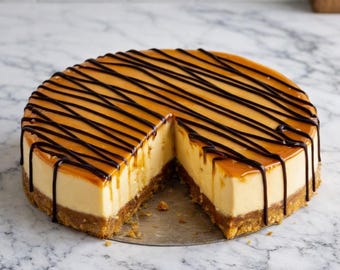 Ultimate Salted Caramel Cheesecake Delight (Instant PDF Download)