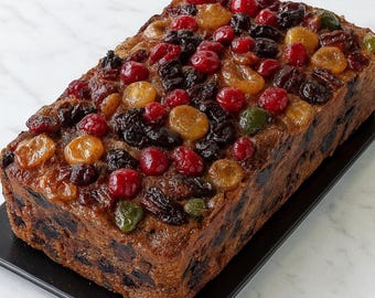 Holiday Fruitcake Recipe PDF | Moist & Festive Christmas Dessert | Traditional Fruit Cake | Instant Digital Download