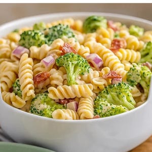 Creamy Broccoli Bacon Pasta Salad Recipe: Ultimate Summer Side (PDF Download)