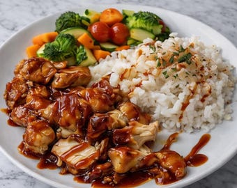 Sizzling Japanese-Style Hibachi Chicken (Instant PDF Download)
