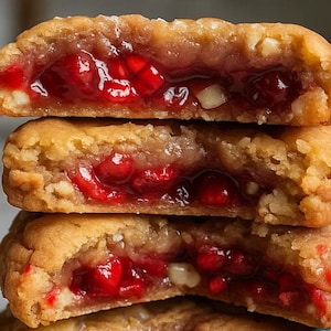 Best recipe for Cherry Pie Surprise Cookies. Instant PDF Download, family recipe book, Easy recipe