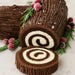 Elegant Chocolate Bûche De Noël (yule Log Cake) (instant PDF Download ...