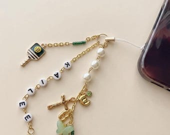 Custom Phone Charm | Personalized Beaded Accessory | Meaningful Charm Phone Accessory | One-of-a-kind Gift | Mystery Design