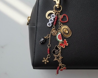 Custom Charm Keychain: Personalized Handbag & Car Accessory