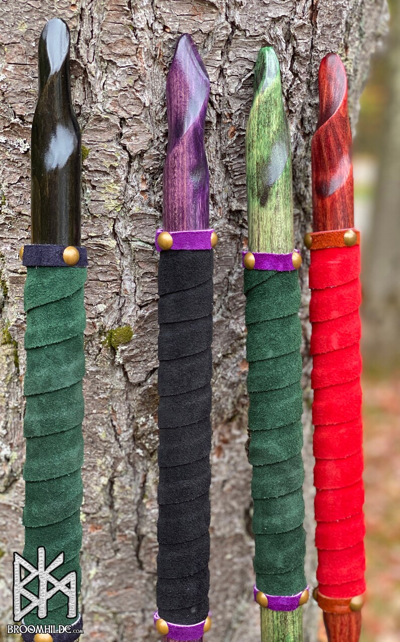 4.5' Twist Tulip Poplar Walking Stick Etsy