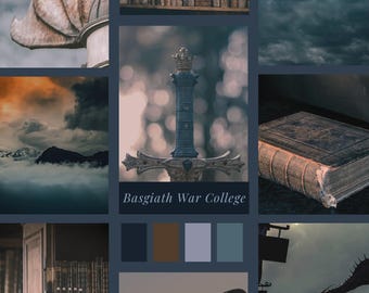 Pre-made | Fourth Wing Inspired Moodboard Package | Digital Download | PDF