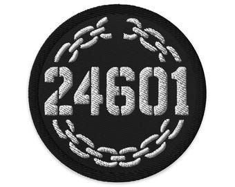 24601 Button Badge - Jean Valjean's Prisoner Number - Les