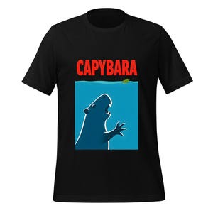 Capybara Water Art Vector Instant Download PNG Digital Design for Shirts, Hoodies and More