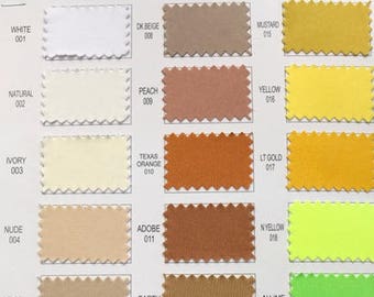 Tessuto in nylon e spandex lucido elasticizzato in quattro direzioni, tagliato su misura.