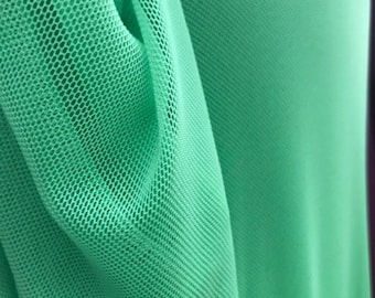 4-Way Stretch Power Mesh - Mint