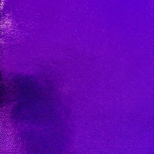 4-Way Stretch Holographic Mystique Spandex Fabric - Purple