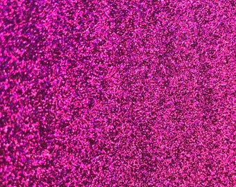 Fuchsia Glitter Canvas by the Yard