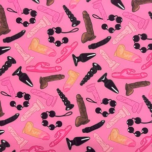 Sex Toy Printed Spandex