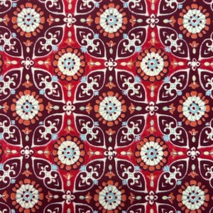 Floral Tile Printed Spandex