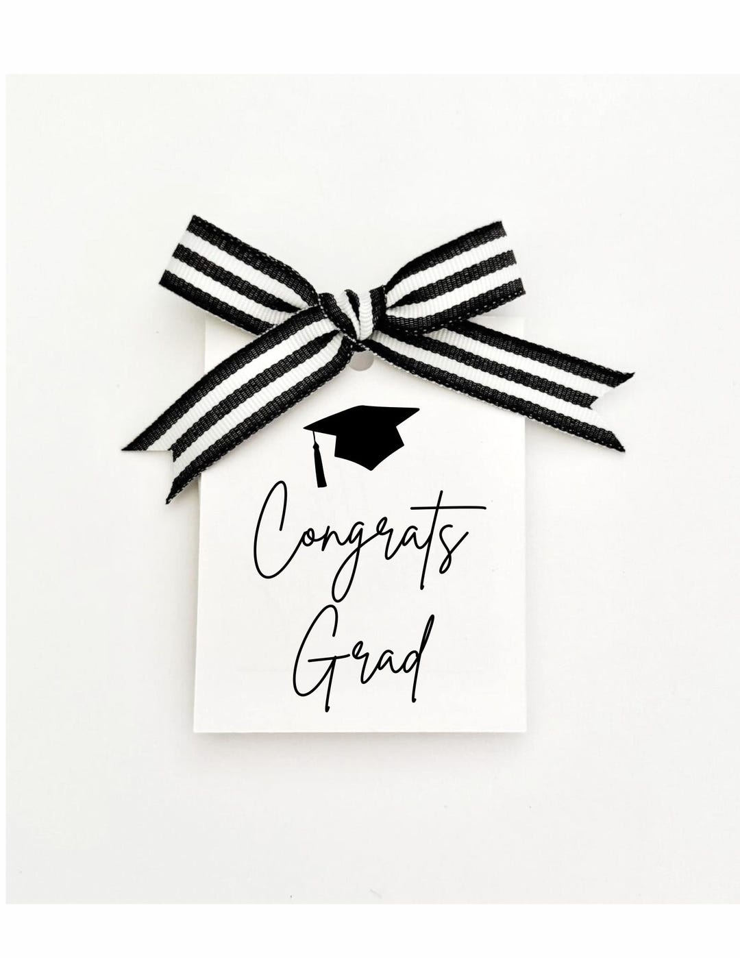 Printable Congrats Grad Gift Tags, 2026 Graduation, Grad Tags Printable ...