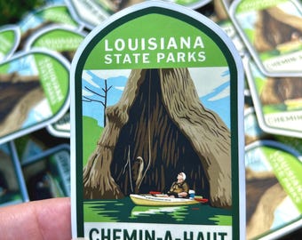 Chemin-A-Haut State Park Sticker