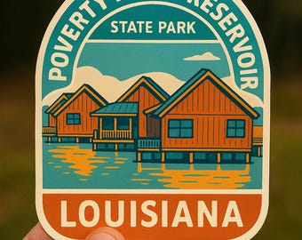 Poverty Point State Park Sticker