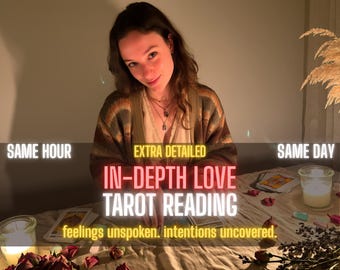 Czytanie tarota miłosnego w tej samej godzinie | Głęboka jasność psychiczna w związku | Wsparcie dla byłego partnera i bratniej duszy | Szybkie i dokładne czytanie miłosne