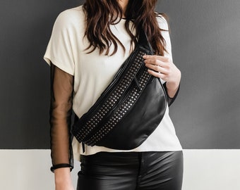 Slouchy shoulder bag, Slouchy handbags, Lambskin Shoulder Bag, Modern Leather Shoulder Bag, Party Sling Bags for Women, Bauchtasche Schwarz