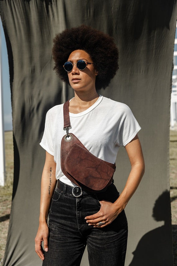 Leather Sling Bags, Festival Bum Bags