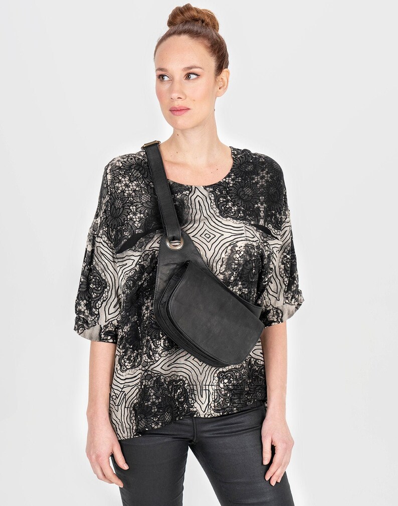 Women's Elegant Sling Bag Long Strap Small Shoulder Bag Etsy