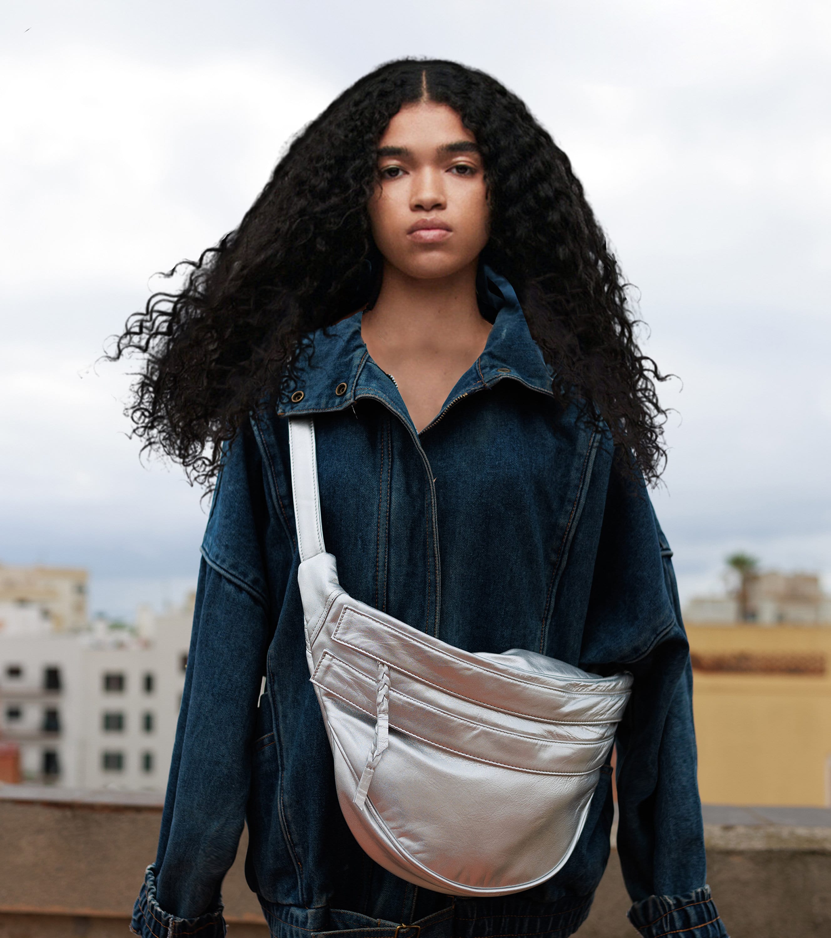 ショルダーバッグ・ポシェット For Appeal String Ribbon Large Hobo Bag Silver For Appeal String Ribbon Large Hobo Bag Silver (ショルダー